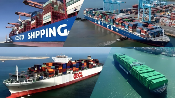 Latest Ranking of Top 10 Global Container Liner Lines in terms of Capacity